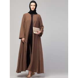 Nazneen front open with Zip Daily wear Basic Abaya/ Burqa/ Naqab