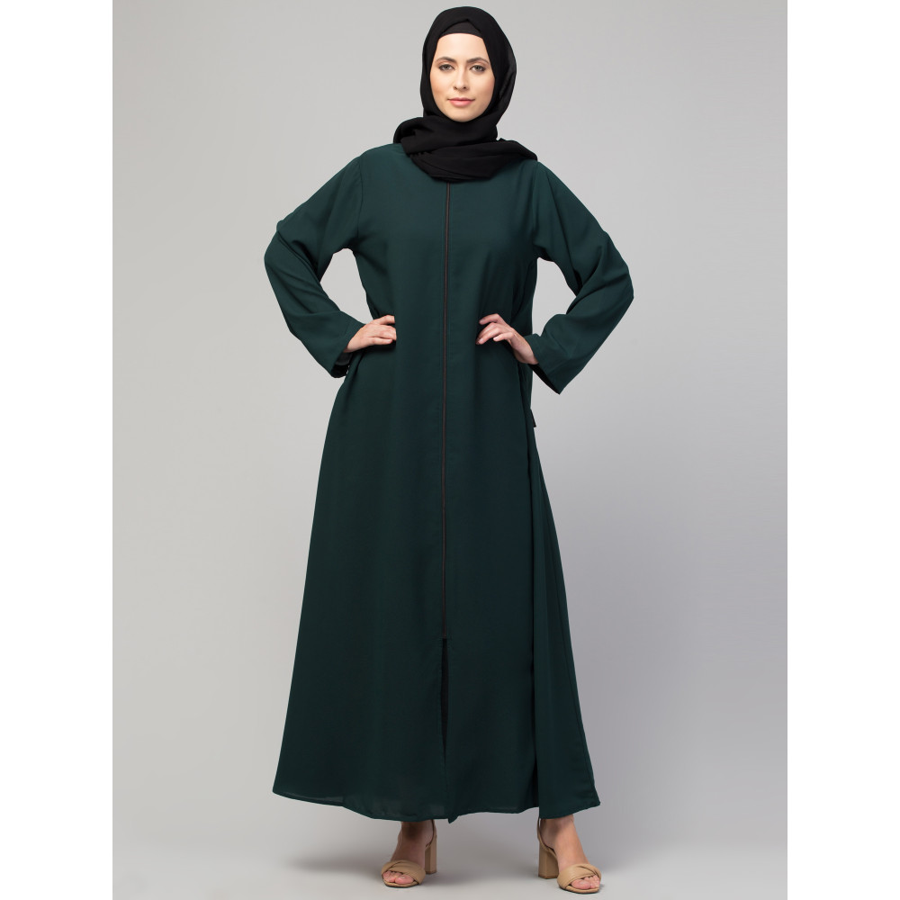 Nazneen front open with Zip Daily wear Basic Abaya/ Burqa/ Naqab