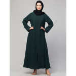 Nazneen front open with Zip Daily wear Basic Abaya/ Burqa/ Naqab