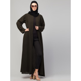 Nazneen front open with Zip Daily wear Basic Abaya/ Burqa/ Naqab