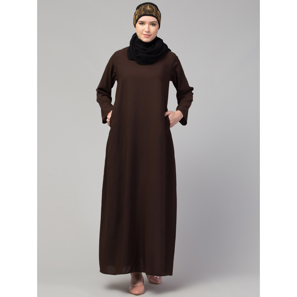 Nazneen flare daily wear basic Casual Abaya