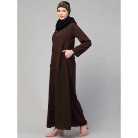 Nazneen flare daily wear basic Casual Abaya