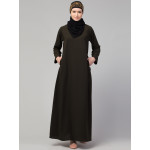 Nazneen flare daily wear basic Casual Abaya