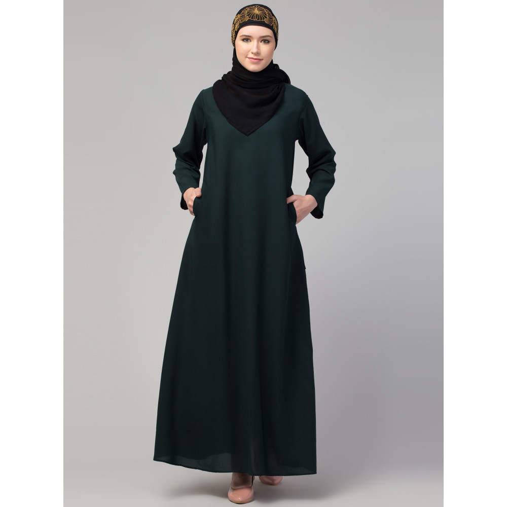 Nazneen flare daily wear basic Casual Abaya