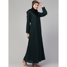 Nazneen flare daily wear basic Casual Abaya