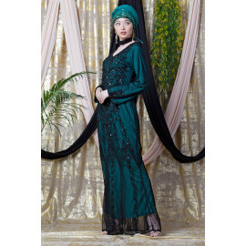 Nazneen Full Hand embellished Party Abaya