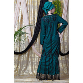 Nazneen Full Hand embellished Party Abaya