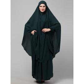 Nazneen 3 pcs set of Abaya Khimer and Nose piece