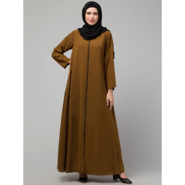 Nazneen front open with Zip Daily wear Basic Abaya/ Burqa/ Naqab