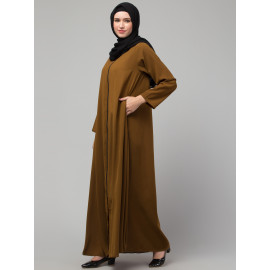 Nazneen front open with Zip Daily wear Basic Abaya/ Burqa/ Naqab