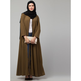 Nazneen front open with Zip Daily wear Basic Abaya/ Burqa/ Naqab