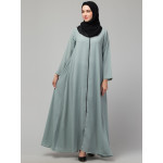 Nazneen front open with Zip Daily wear Basic Abaya/ Burqa/ Naqab