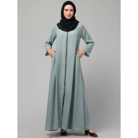 Nazneen front open with Zip Daily wear Basic Abaya/ Burqa/ Naqab