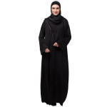 Nazneen coat collar hand embroidery  Abaya