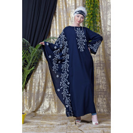 Nazneen embroidered Butterfly Sleeve  Party  Abaya