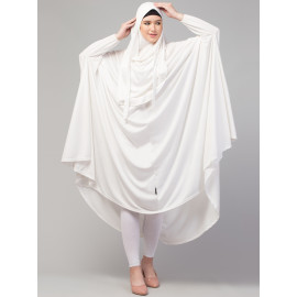 Nazneen Extra Nose Piece Head To Toe Free Size Jilbab combo Set for specially hajj and Umrah