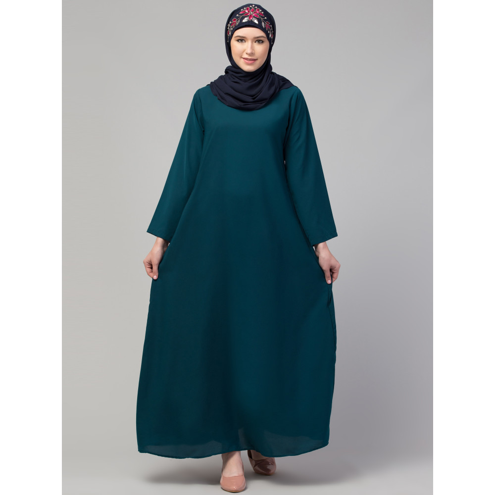 Nazneen flare daily wear basic Casual Abaya