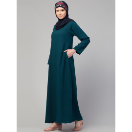 Nazneen flare daily wear basic Casual Abaya