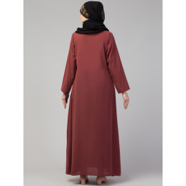 Nazneen flare daily wear basic Casual Abaya