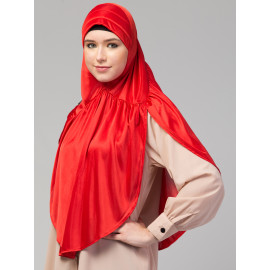 Nazneen gathered Instant Ready to Wear Prayer Hijab