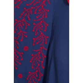 Nazneen embroidered Butterfly Sleeve  Party  Abaya