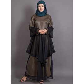 NAZNEEN Zig Zag Frill Funky Abaya