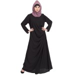 Nazneen Pleating at Waist Casual Abaya