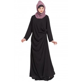 Nazneen Pleating at Waist Casual Abaya