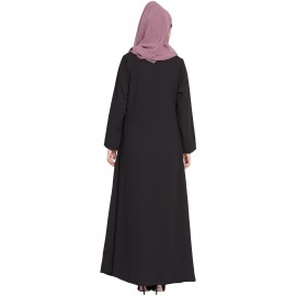 Nazneen Pleating at Waist Casual Abaya