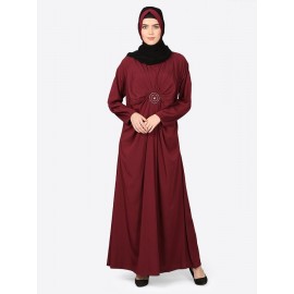 Nazneen Circle Pleated Abaya