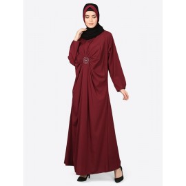 Nazneen Circle Pleated Abaya