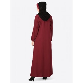 Nazneen Circle Pleated Abaya