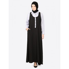 Nazneen Executive Two Color Abaya