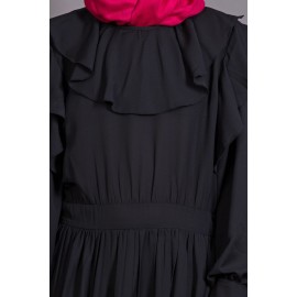 Nazneen Frilled Trendy Bohemian Abaya