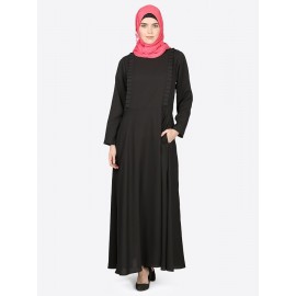 Nazneen Frill Casual Abaya