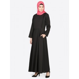 Nazneen Frill Casual Abaya