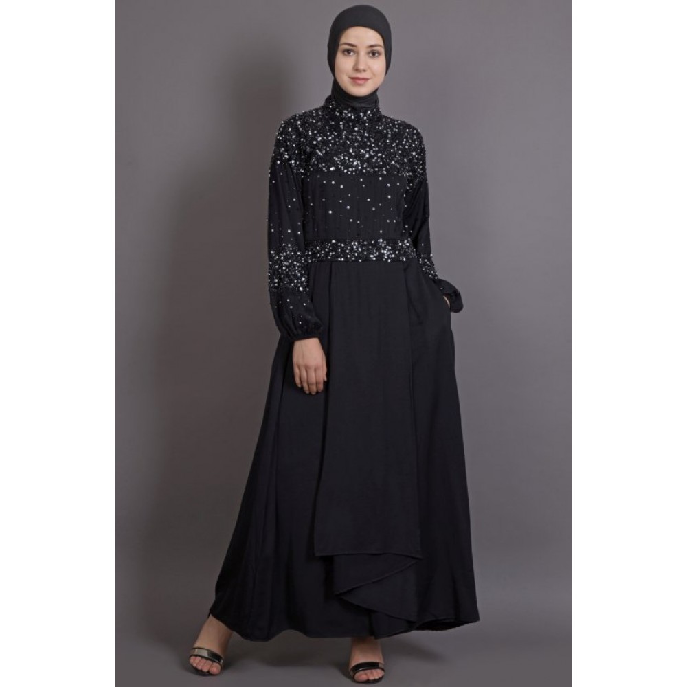 Nazneen Embellished Burqown