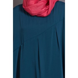 Nazneen Overlapped Panel Casual Abaya