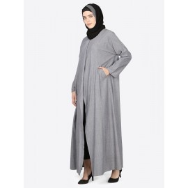 Nazneen Executive Wrap Around Coat Abaya