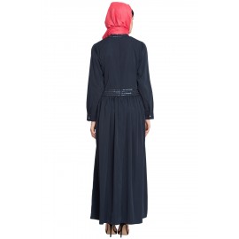 Nazneen Band Embellished Party Classic Abaya