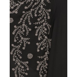 Nazneen Embroidered Butterfly Sleeve Party Abaya