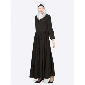 Nazneen Balloon Sleeve Bohemian Abaya