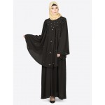 Nazneen Cape With Beads Abaya