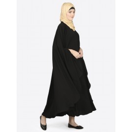 Nazneen Plane Black Irani Kaftan