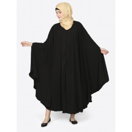 Nazneen Plane Black Irani Kaftan