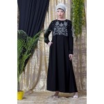 Nazneen Embroidered Party Abaya