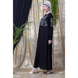 Nazneen Embroidered Party Abaya