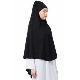 Nazneen Black Knits Prayer Hijab