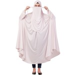 Nazneen Extra Nose Piece Head To Toe Free Size Jilbab