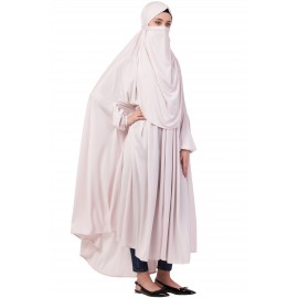 Nazneen Extra Nose Piece Head To Toe Free Size Jilbab